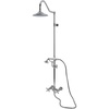 image:imageKingston Brass CCK3661AX Kingston Wall Mount Rain Drop Shower System Polished Chrome
