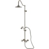 image:imageKingston Brass CCK3668AX Kingston Wall Mount Rain Drop Shower System Brushed Nickel