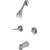 image:imageKingston Brass KB2248YL Yosemite Two Handle Tub Shower Faucet 318 inch Diameter Escutcheon Brushed NickelBrushed Nickel