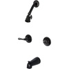 image:imageKingston Brass KB2248YL Yosemite Two Handle Tub Shower Faucet 318 inch Diameter Escutcheon Brushed NickelOil Rubbed Bronze