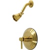 image:imageKingston Brass KB2637DLSO Concord SingleHandle Pressure Balanced Shower Faucet Brushed Brass