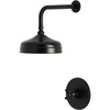 image:imageKingston Brass KB6330BXSO Metropolitan SingleHandle Pressure Balanced Shower Faucet Matte Black