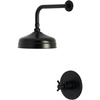 image:imageKingston Brass KB6330DXSO Concord SingleHandle Pressure Balanced Shower Faucet Matte BlackMatte Black