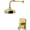 image:imageKingston Brass KB6342KPSSO Verona SingleHandle Pressure Balanced Shower Faucet Polished Brass