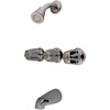 image:imageKingston Brass KF110 Proseal Three Handle Center Tub and Shower Valve Polished Chrome 8 x 238 x 2388Inch Center 8 x 238 x 238 inches