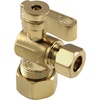 image:imageKingston Brass KF5330BB 58 OD Comp x 38 OD Comp Angle Stop Valve Brushed Brass