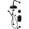 image:imageKingston KSK36300AX Restoration Thermostatic Tub and Shower System Matte Black