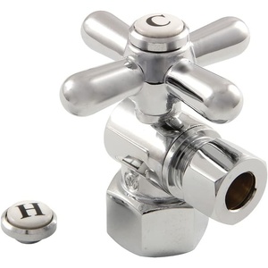 image:imageKingston Brass CC43101X Quarter Turn Valve 12 FIP X 38 OD Compression Polished ChromePolished Chrome