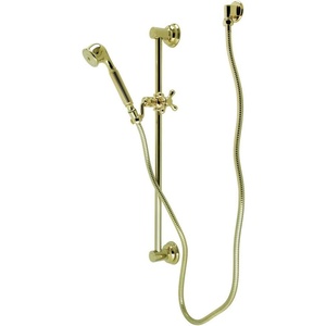 image:imageKingston Brass KAK3322W2 Made To Match Hand Shower Combo with Slide Bar Polished BrassPolished Brass