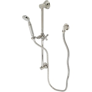 image:imageKingston Brass KAK3422W2 Made to Match Hand Shower Combo with Slide Bar Polished Brass 24 x 263 x 275Polished Nickel