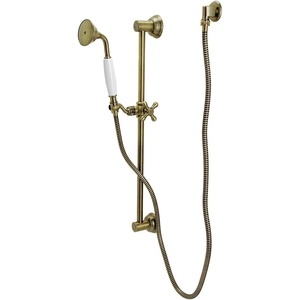 image:imageKingston Brass KAK3521W1 Designer Trimscape Made To Match Shower Combo Polished ChromeAntique Brass