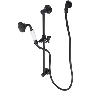 image:imageKingston Brass KAK3521W1 Designer Trimscape Made To Match Shower Combo Polished ChromeMatte Black
