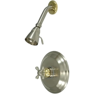 image:imageKingston Brass KB2636BXSO Metropolitan SingleHandle Pressure Balanced Shower Faucet in Polished NickelBrushed NickelPolished Brass