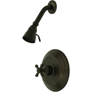 image:imageKingston Brass KB2636BXSO Metropolitan SingleHandle Pressure Balanced Shower Faucet in Polished NickelOil Rubbed Bronze