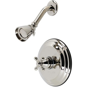 image:imageKingston Brass KB2636BXSO Metropolitan SingleHandle Pressure Balanced Shower Faucet in Polished NickelPolished Nickel