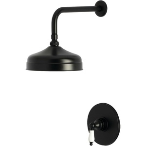 image:imageKingston Brass KB6330PLSO Victorian SingleHandle Pressure Balanced Shower Faucet Matte Black