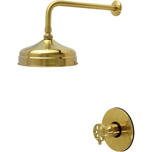image:imageKingston Brass KB6337RXSO Belknap SingleHandle Pressure Balanced Shower Faucet Brushed Brass