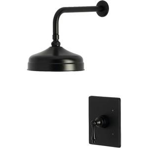 image:imageKingston Brass KB6340ALSO Restoration SingleHandle Pressure Balanced Shower Faucet Matte Black