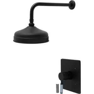 image:imageKingston Brass KB6340KPSSO Verona SingleHandle Pressure Balanced Shower Faucet Matte Black