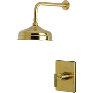 image:imageKingston Brass KB6347CMLSO Manhattan SingleHandle Pressure Balanced Shower Faucet Brushed Brass