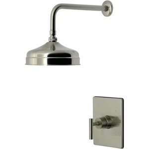 image:imageKingston Brass KB6348CMLSO Manhattan SingleHandle Pressure Balanced Shower Faucet Brushed Nickel