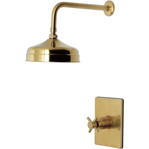 image:imageKingston Brass KB6348DLSO Concord SingleHandle Pressure Balanced Shower Faucet Brushed NickelBrushed Brass