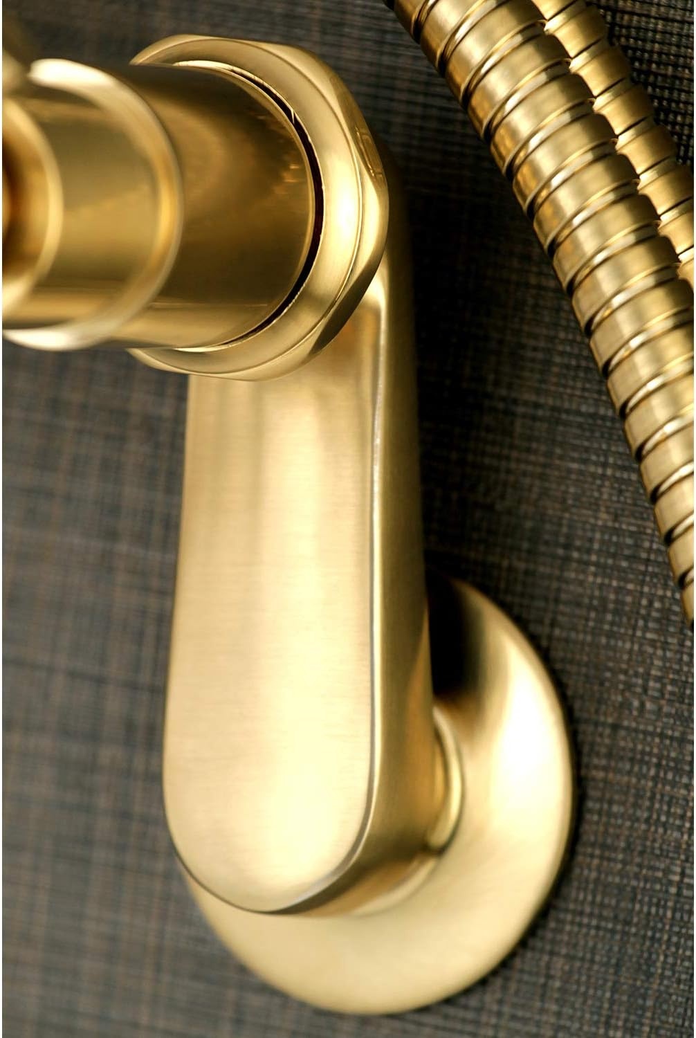 image:imageAqua Vintage AE8158DL Concord 7Inch Adjustable Wall Mount Tub Faucet Brushed NickelBrushed Brass
