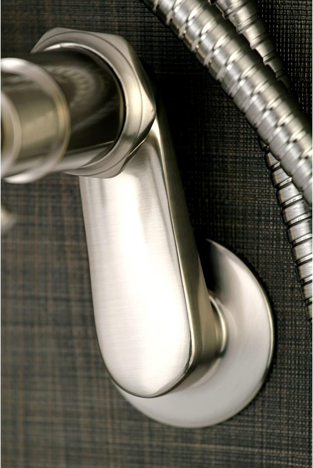 image:imageAqua Vintage AE8158DL Concord 7Inch Adjustable Wall Mount Tub Faucet Brushed NickelBrushed Nickel