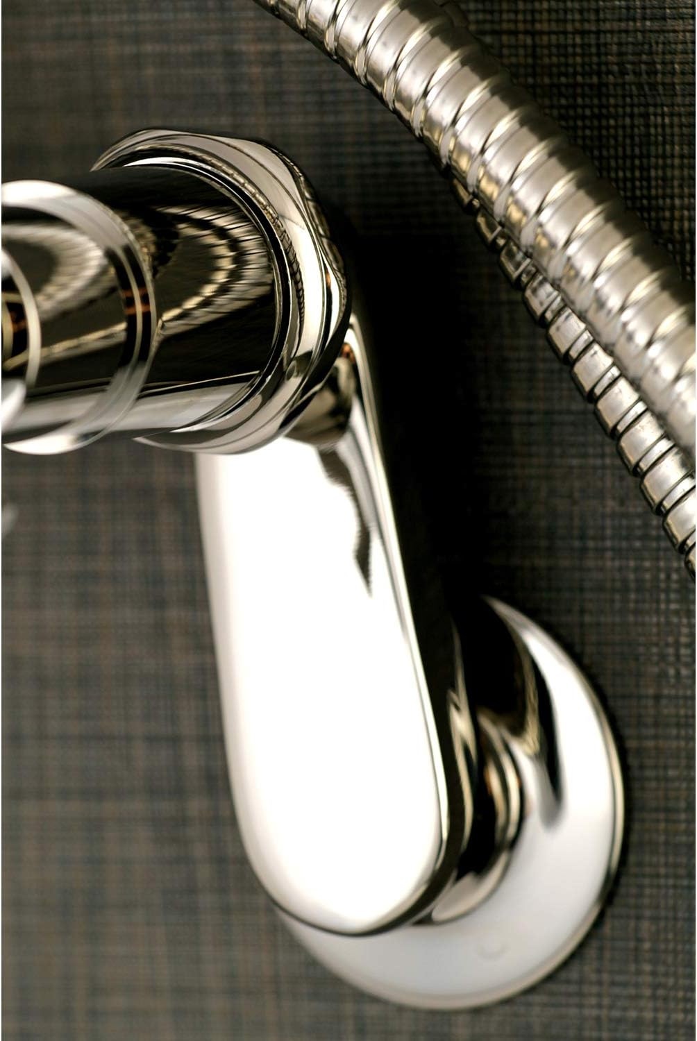 image:imageAqua Vintage AE8158DL Concord 7Inch Adjustable Wall Mount Tub Faucet Brushed NickelPolished Nickel
