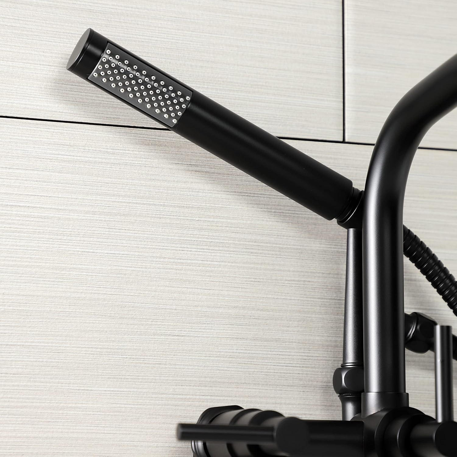 image:imageAqua Vintage AE8450DL Concord Wall Mount Clawfoot Tub Faucet Matte BlackMatte Black