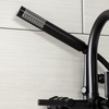 image:imageAqua Vintage AE8150DKL Kaiser 7Inch Adjustable Wall Mount Clawfoot Tub Faucet Matte BlackMatte Black