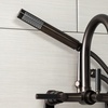 image:imageAqua Vintage AE8150DKL Kaiser 7Inch Adjustable Wall Mount Clawfoot Tub Faucet Matte BlackOil Rubbed Bronze