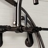image:imageAqua Vintage AE8150DKL Kaiser 7Inch Adjustable Wall Mount Clawfoot Tub Faucet Matte BlackOil Rubbed Bronze