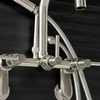 image:imageAqua Vintage AE8450DL Concord Wall Mount Clawfoot Tub Faucet Matte BlackBrushed Nickel