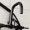image:imageAqua Vintage AE8450DL Concord Wall Mount Clawfoot Tub Faucet Matte BlackMatte Black