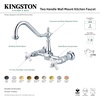image:imageKingston Brass AE7T7 Aqua Vintage Wall Mount Clawfoot Tub Faucet Brushed BrassAntique Copper