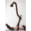 image:imageKingston Brass AE7T7 Aqua Vintage Wall Mount Clawfoot Tub Faucet Brushed BrassAntique Copper