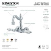 image:imageKingston Brass CC1073T2 Vintage 338Inch Wall Mount Tub Faucet Polished BrassOil Rubbed Bronze
