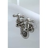 image:imageKingston Brass CC37T5 Vintage Tub Faucet 338Inch Center Oil Rubbed Bronze OilRubbed BronzeBrushed Nickel