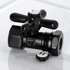 image:imageKingston Brass CC44150X Quarter Turn Valve 12 FIP X 12 or 716Inch Slip Joint Matte Black