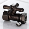 image:imageKingston Brass CC44152X Quarter Turn Valve 12 FIP X 12 or 716Inch Slip Joint Polished BrassOil Rubbed Bronze