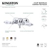 image:imageKingston Brass CC44T1 Vintage 338Inch Wall Mount Tub Faucet Polished ChromePolished Brass