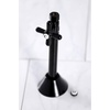 image:imageKingston Brass CC83257X 12 Sweat x 38 OD Comp Straight Shut Off Valve with 5 Extension Brushed BrassMatte Black