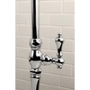 image:imageKingston Brass CCK103T8 VintageAqua Eden Tub Filler Combo with Lever Handle and Supply Lines Brushed NickelPolished Chrome