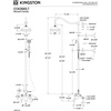 image:imageKingston Brass CCK2662 Vintage Shower Combination Polished BrassOil Rubbed Bronze