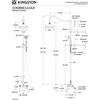 image:imageKingston Brass CCK2662 Vintage Shower Combination Polished BrassPolished Brass