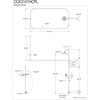 image:imageKingston Brass CCK3141HCPL Vintage Clawfoot Tub Faucet Package with Shower Enclosure Polished Chrome