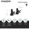 image:imageKingston Brass CCK44150AX 12 FIP x 12 OD Comp QuarterTurn Straight Stop Valve Matte Black
