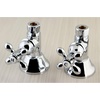 image:imageKingston Brass CCK44151AX Straight Stop Shut Off Valve Polished ChromePolished Chrome