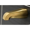 image:imageKingston Brass KB230AX Victorian Tub and Shower Faucet Matte Black 72 x 8 x 738Brushed Brass
